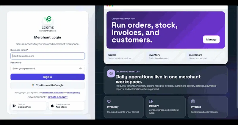 Ecomz AI Multi-Tenant SAAS Store Builder screenshot 38