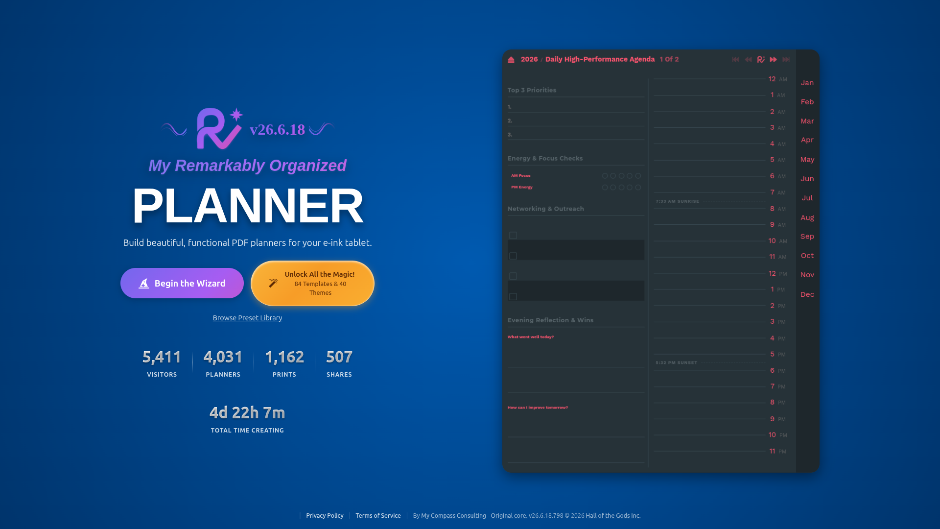 My Remarkably Organized Planner Wizard gallery image