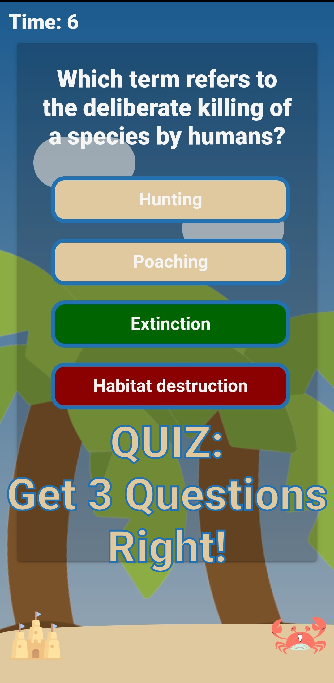 BeachCleachChallenge - Aplicación con múltiples juegos para apoyar proyectos de limpieza de playa. media 5