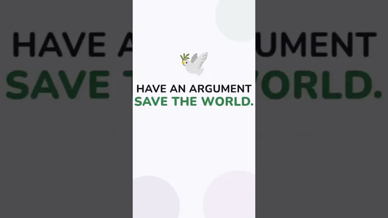 MyPeaceTalks — Find Common Ground screenshot 1 (video preview)