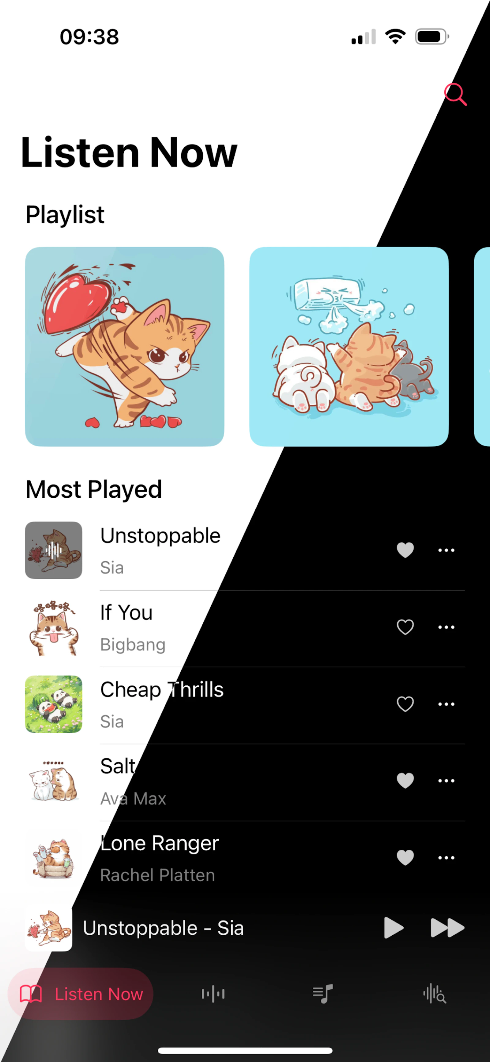 Kitty Music-Local Music Player screenshot 2