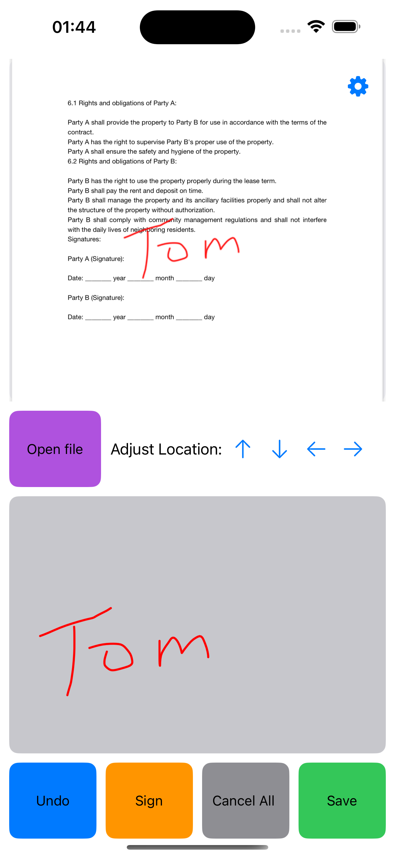 IPDFSWAN - IPDFSWAN은 iPhone 용 PDF 서명 도구입니다 미디어 2