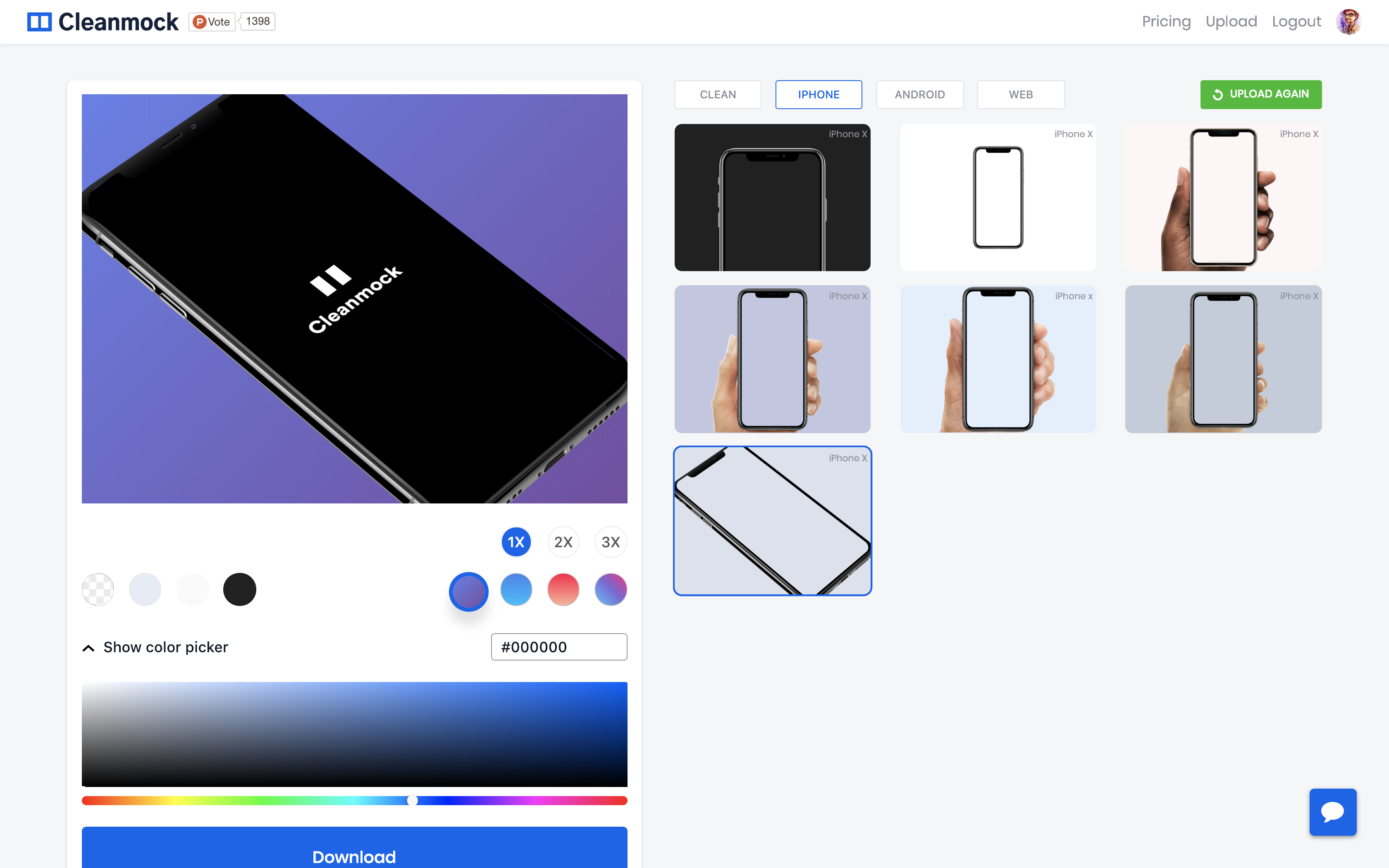 Clean Mockups gallery image