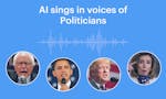 AI Sings in Voices of Politicians image