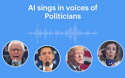 AI Sings in Voices of Politicians media 1