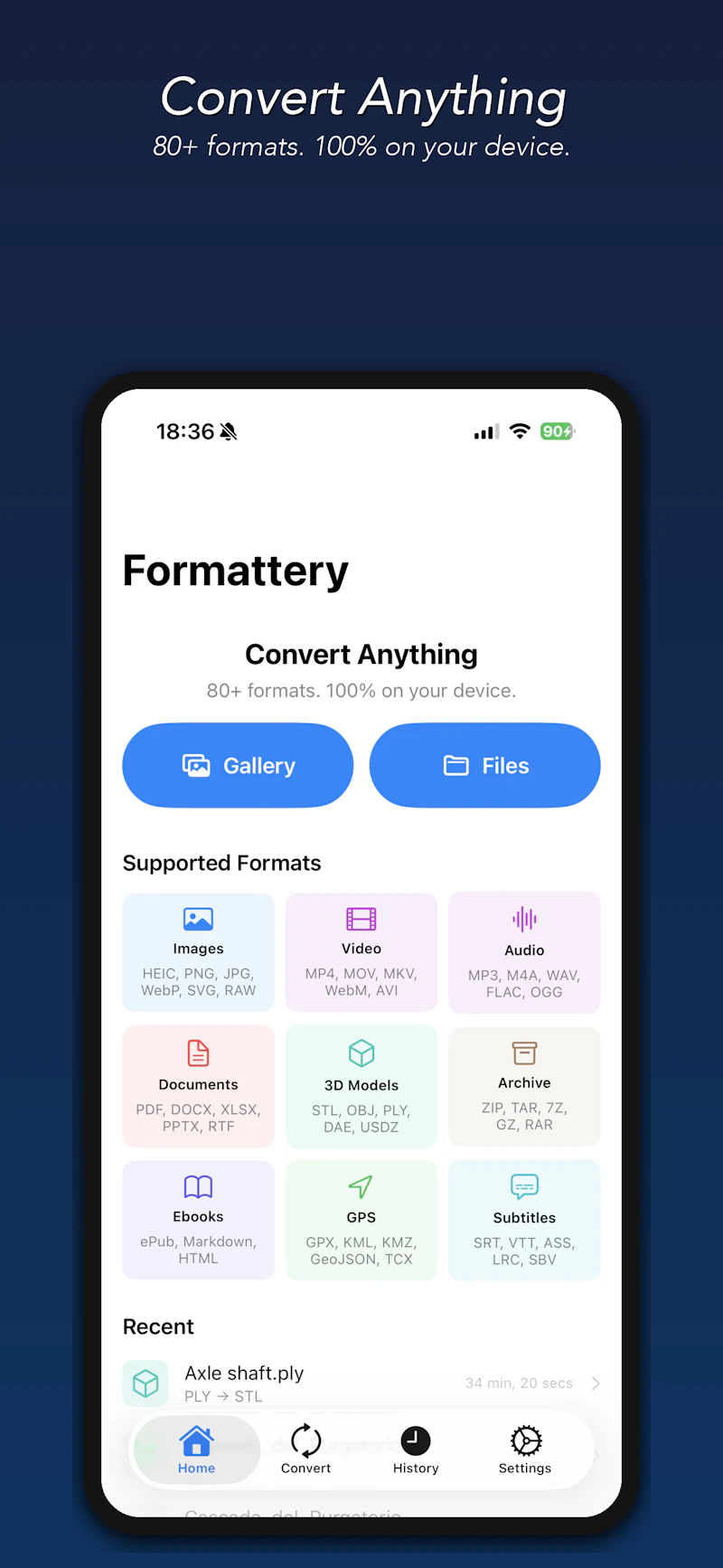 Formattery screenshot 2