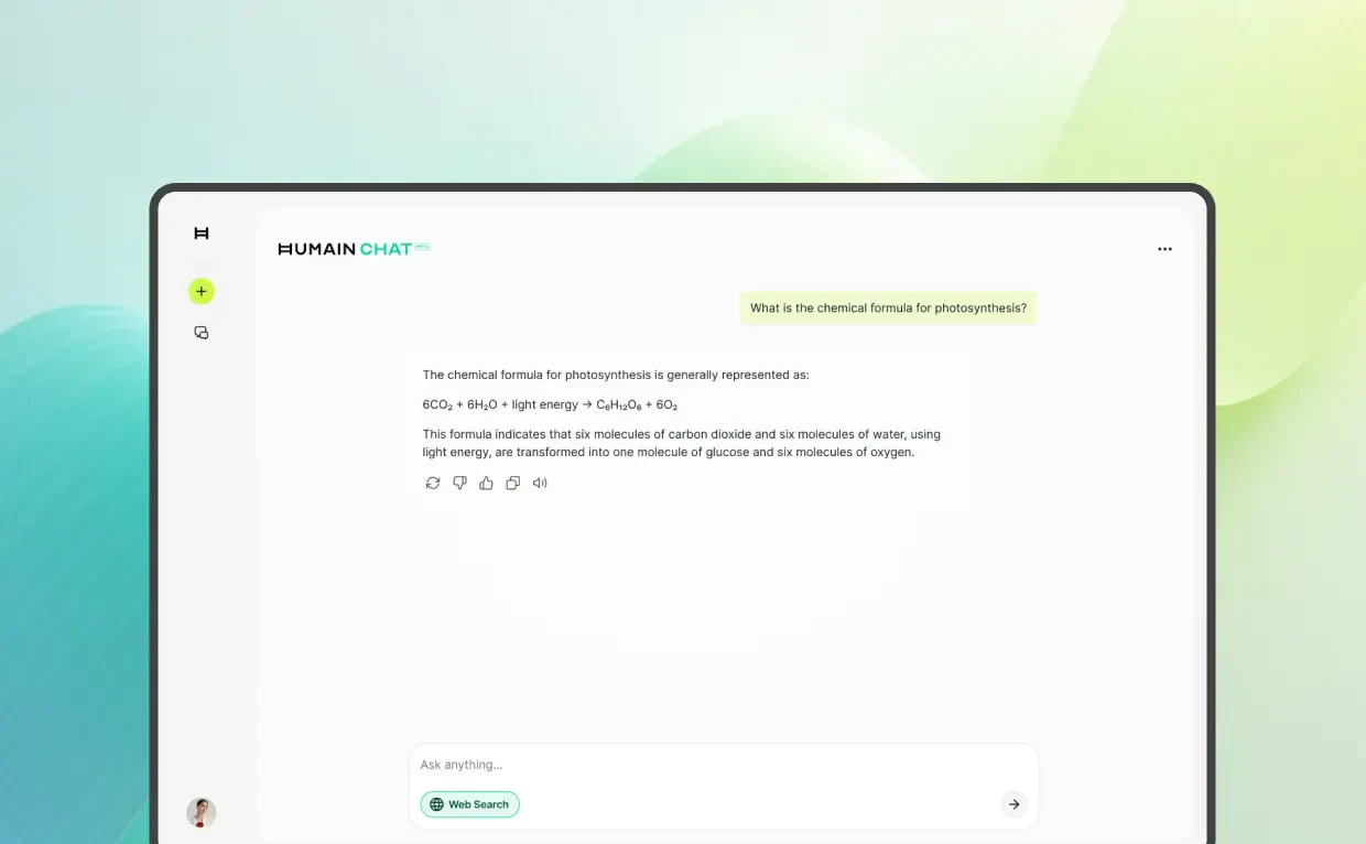 HUMAIN chat screenshot 2
