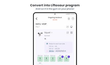 Liftosaur: Weightlifting Workout Planner gallery image