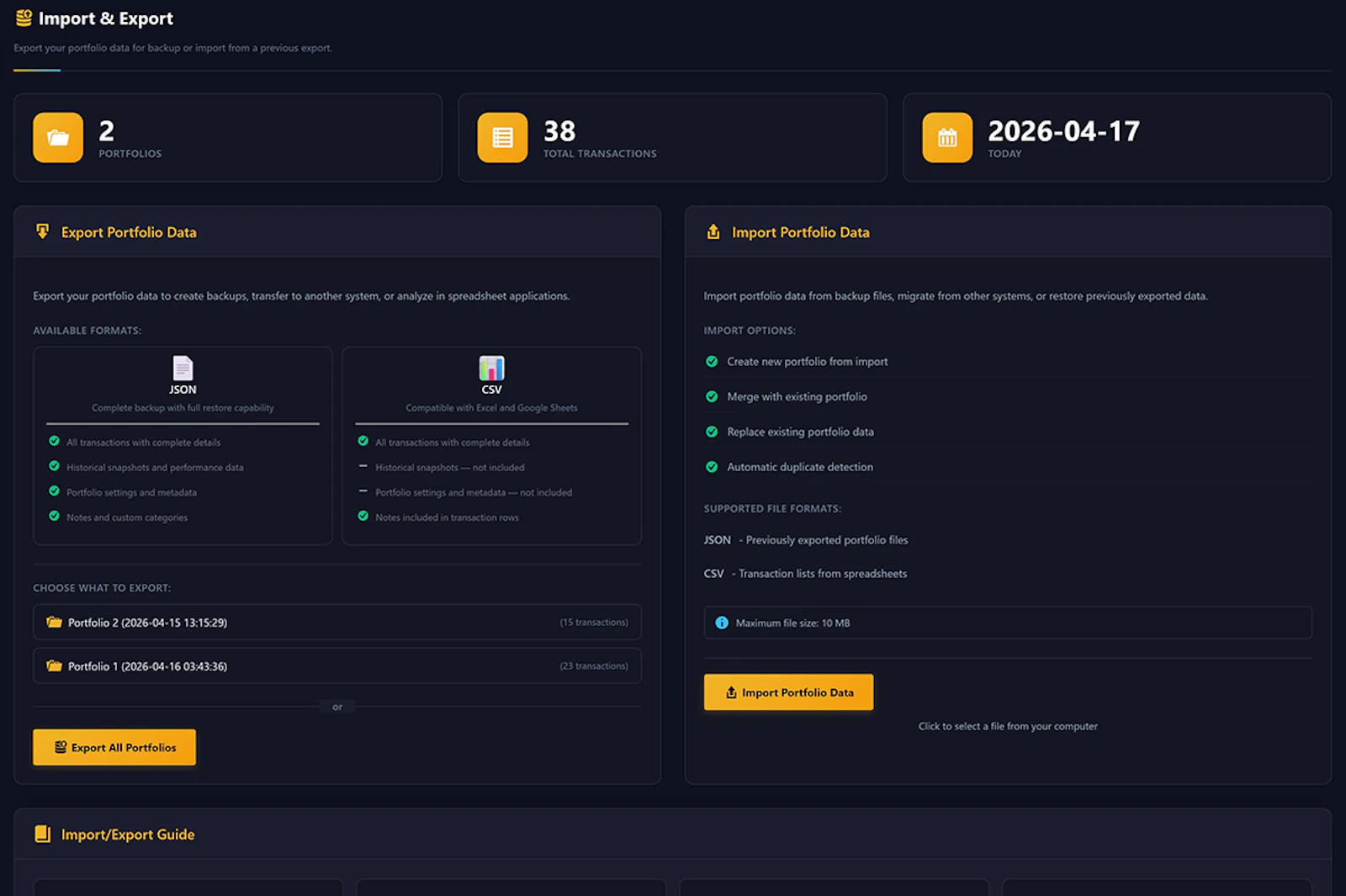 Sakurato Crypto Portfolio Tracker screenshot 4