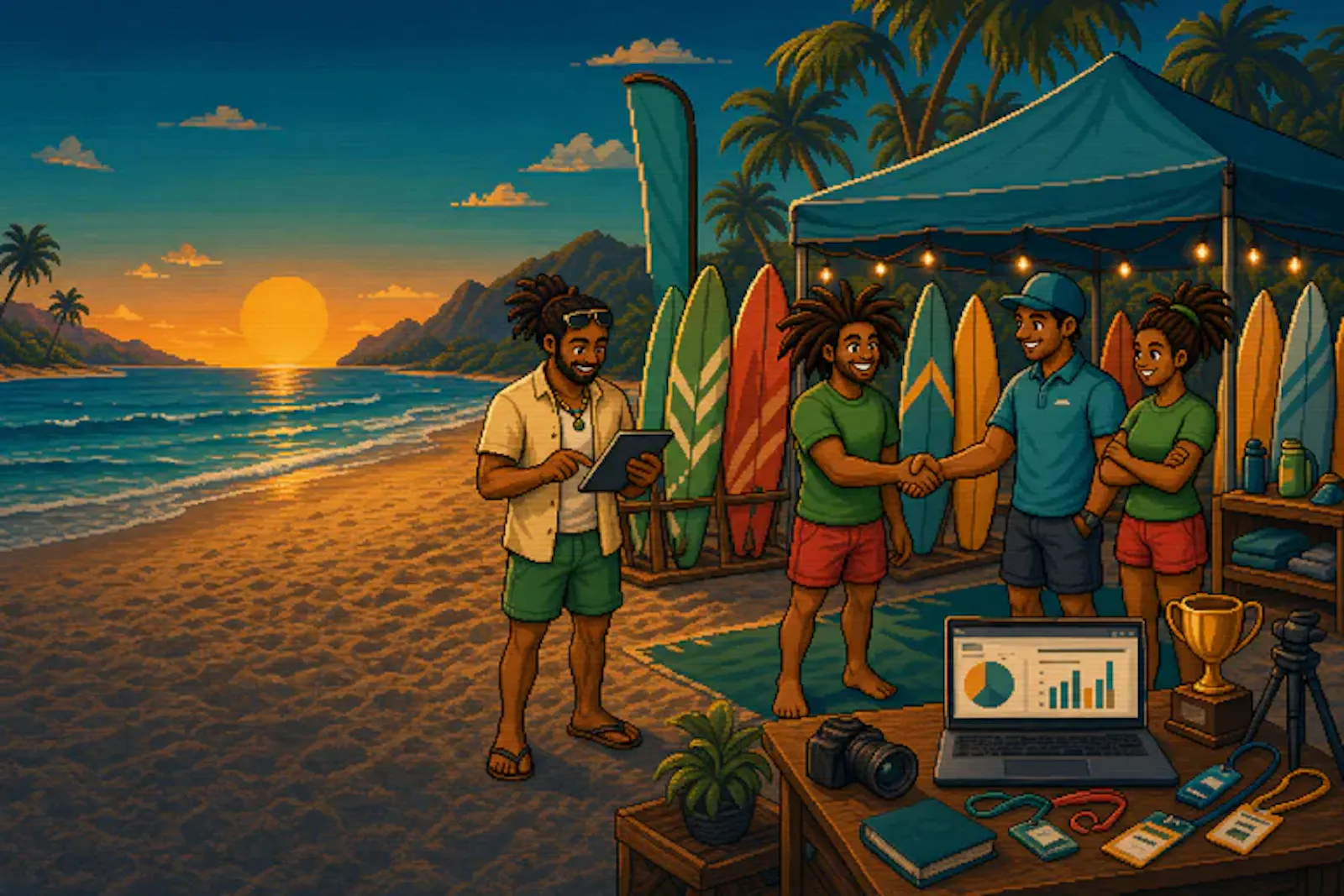 StartupSurfers - Surf Game for Founders screenshot 4