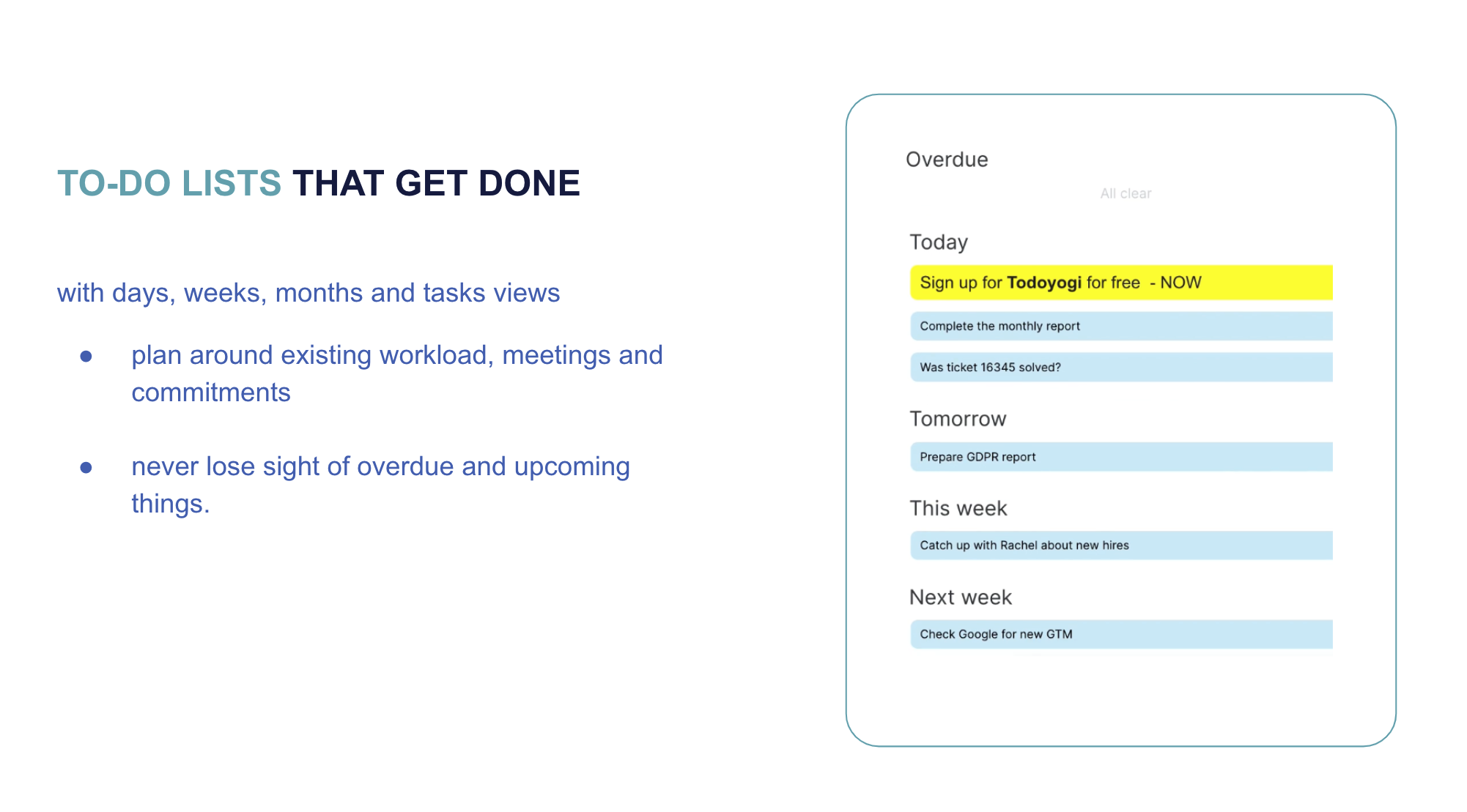 ToDoYogi gallery image