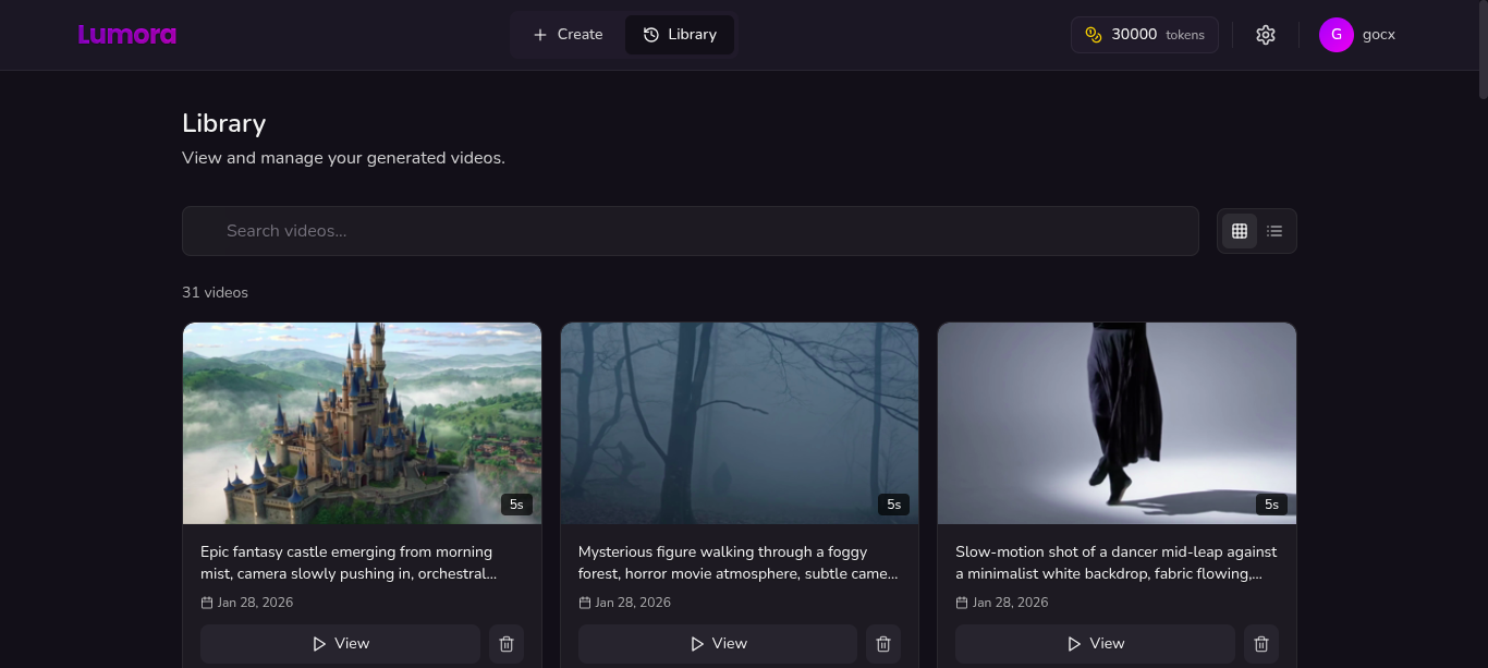 Lumora gallery image