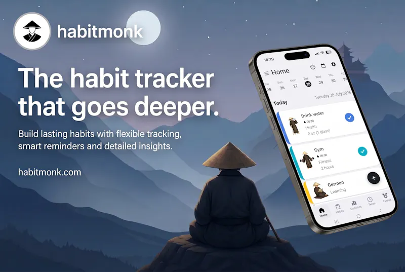HabitMonk. Habit Tracker App for Android screenshot 1