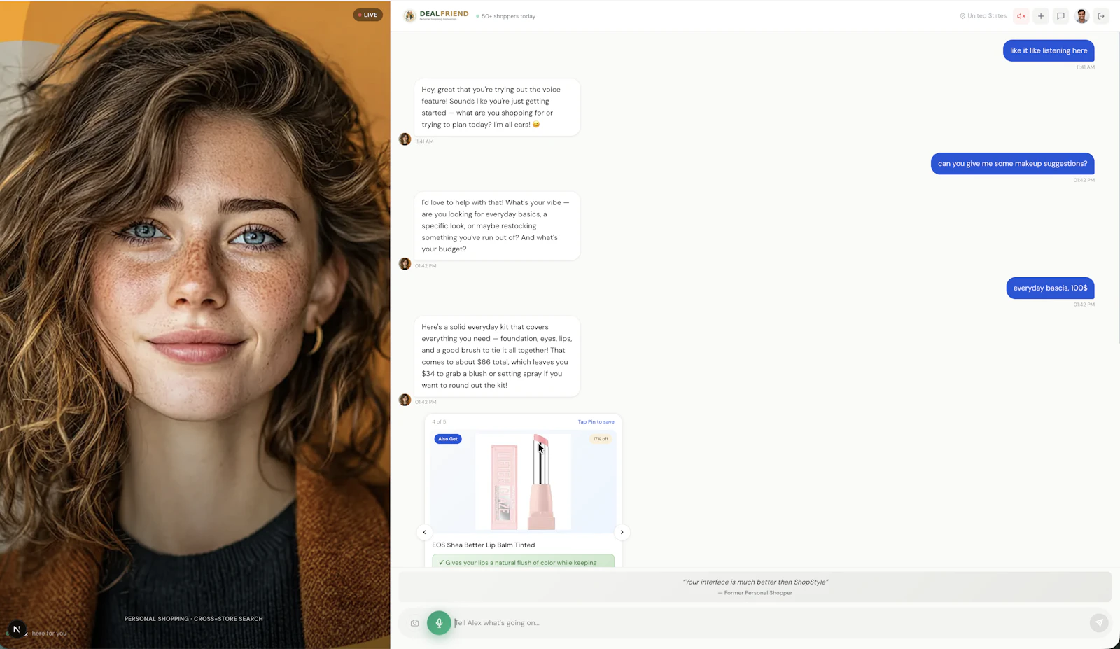 DealFriend — Personal Shopping Companion screenshot 2
