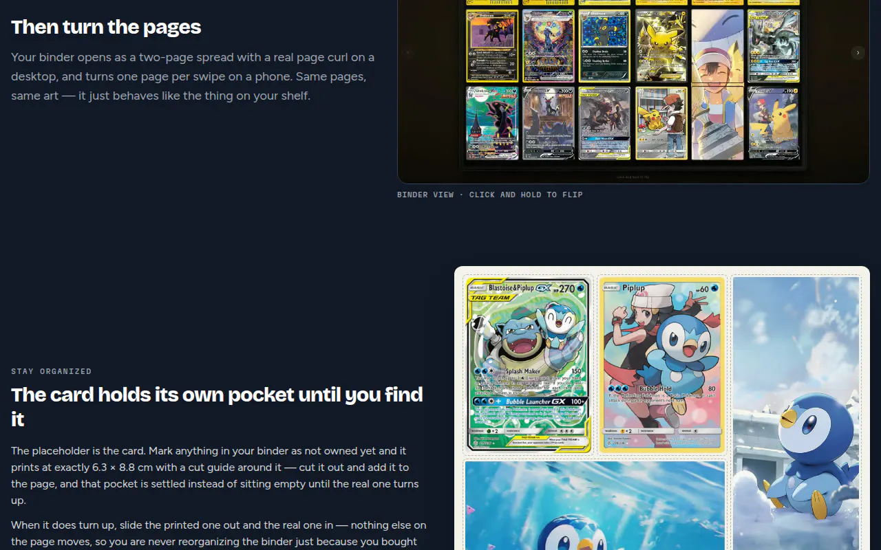 Pokébinder screenshot 3