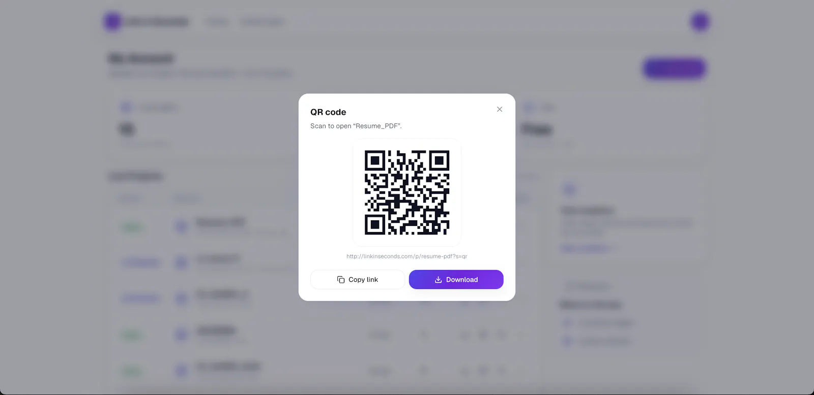 Link in Seconds screenshot 6