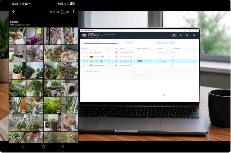 Backy - local photos backup to PC screenshot 4