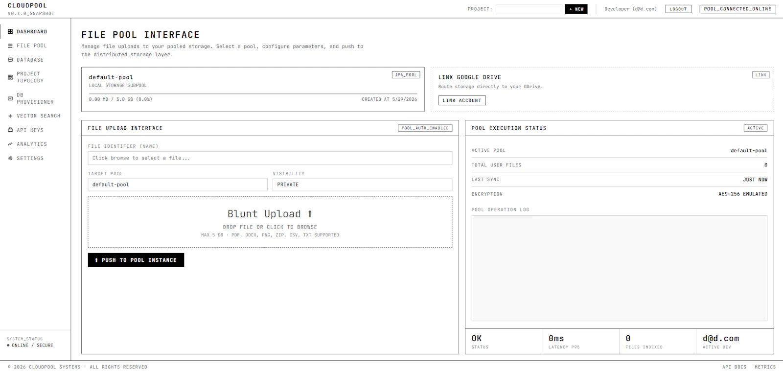 CloudPool screenshot 2