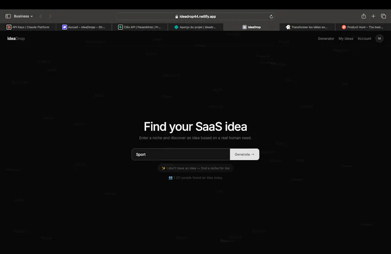 IdeaDrop screenshot 2