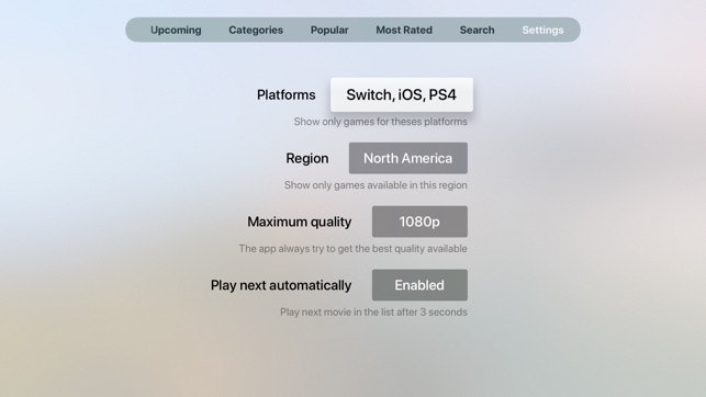 Game Trailers - Apple TV gallery image