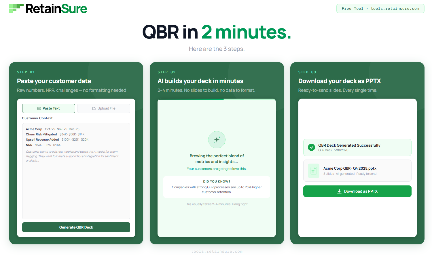 AI QBR Generator gallery image