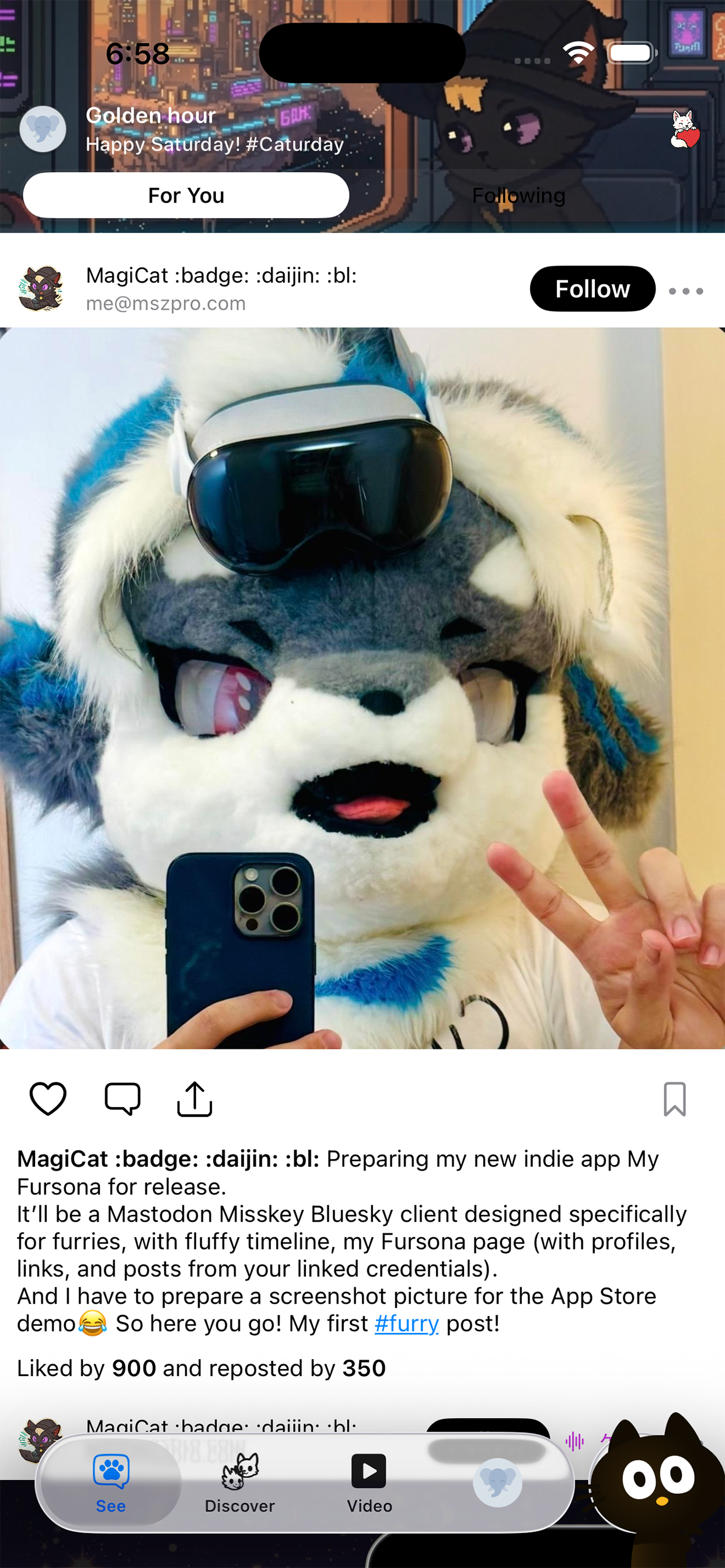 Fursona: Mastodon Social app for Furries gallery image