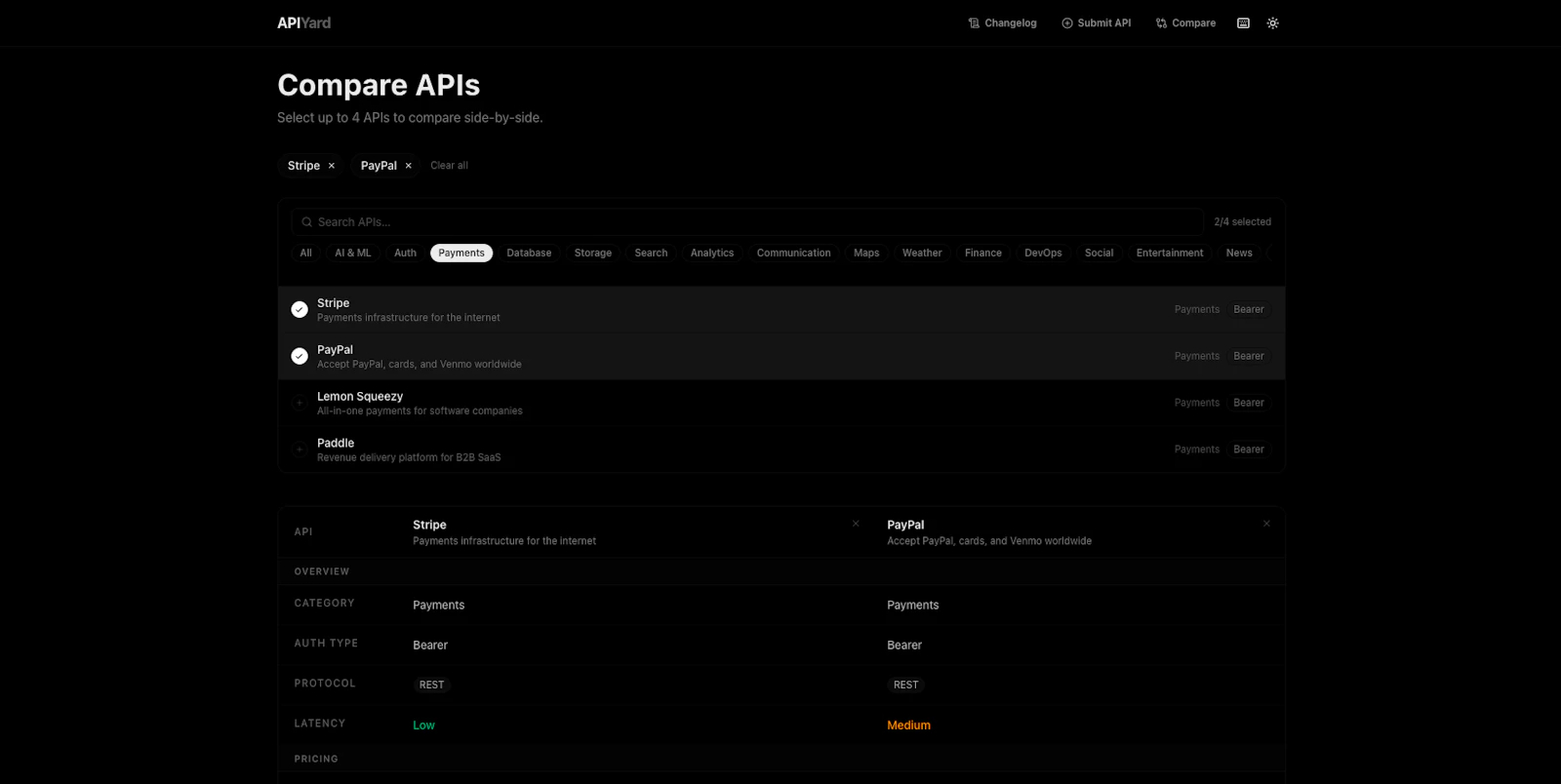 APIYard screenshot 2