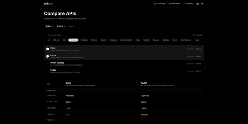 APIYard screenshot 2