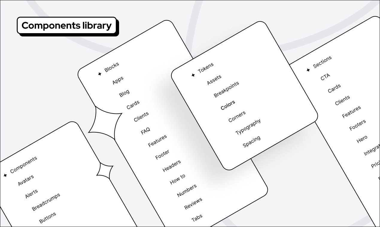 thesprus - Figma, Webflow 및 Flutter의 고급 설계 프레임 워크 미디어 4