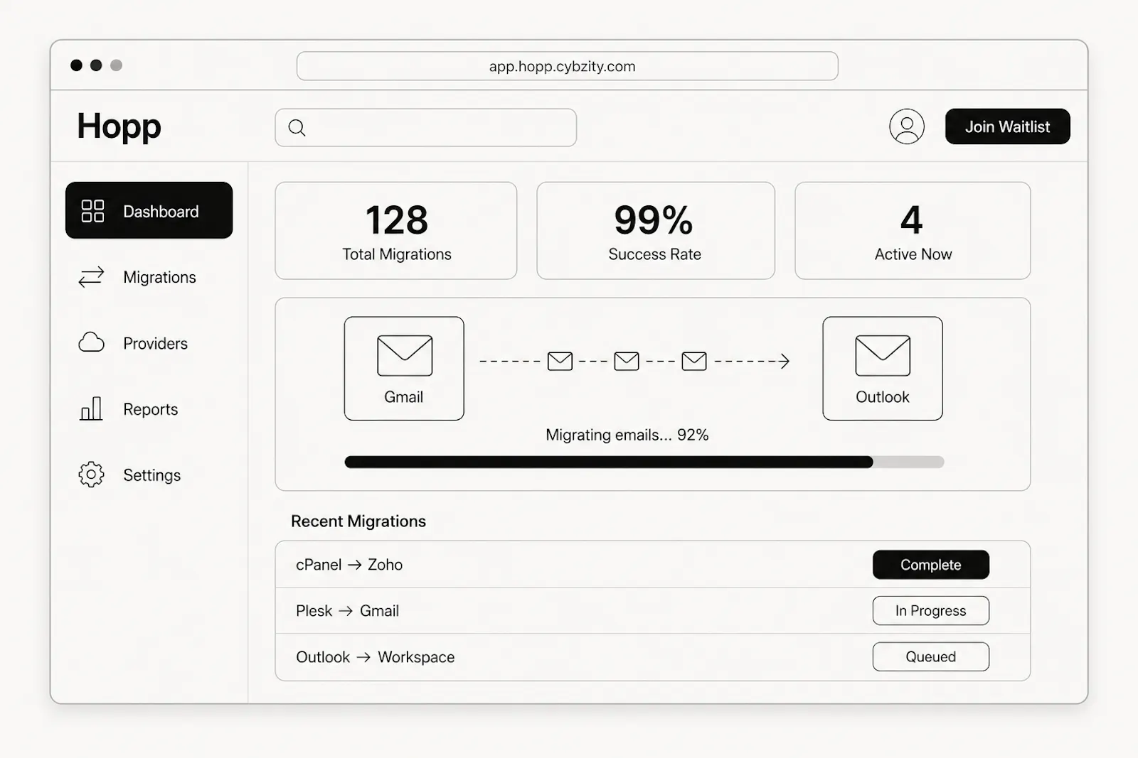 Hopp screenshot 3
