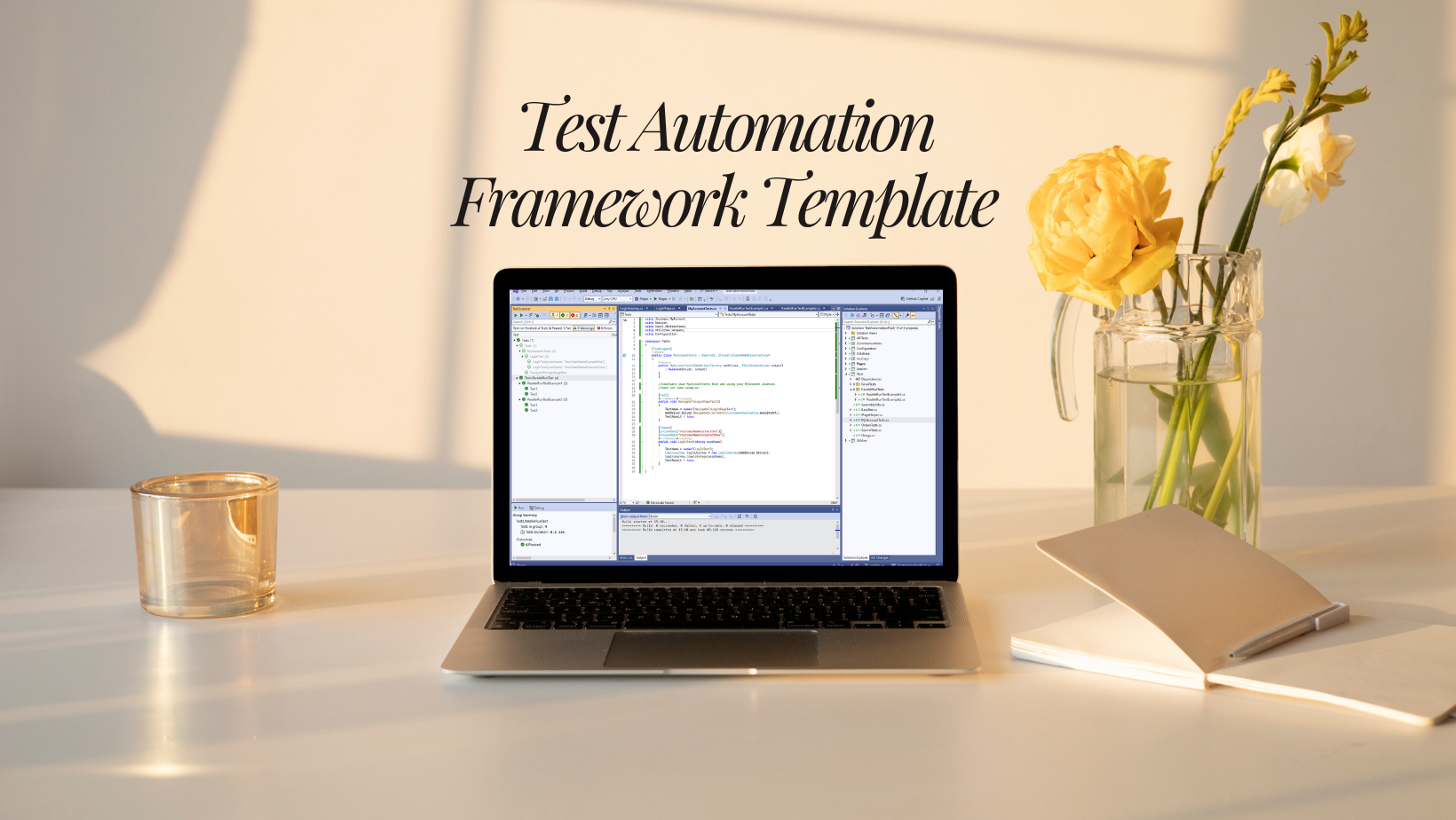Test Otomasyon Çerçevesi Şablonu - Paralel Test Çalışma Özellikleri, C#, Selenium, Xunit medya 1