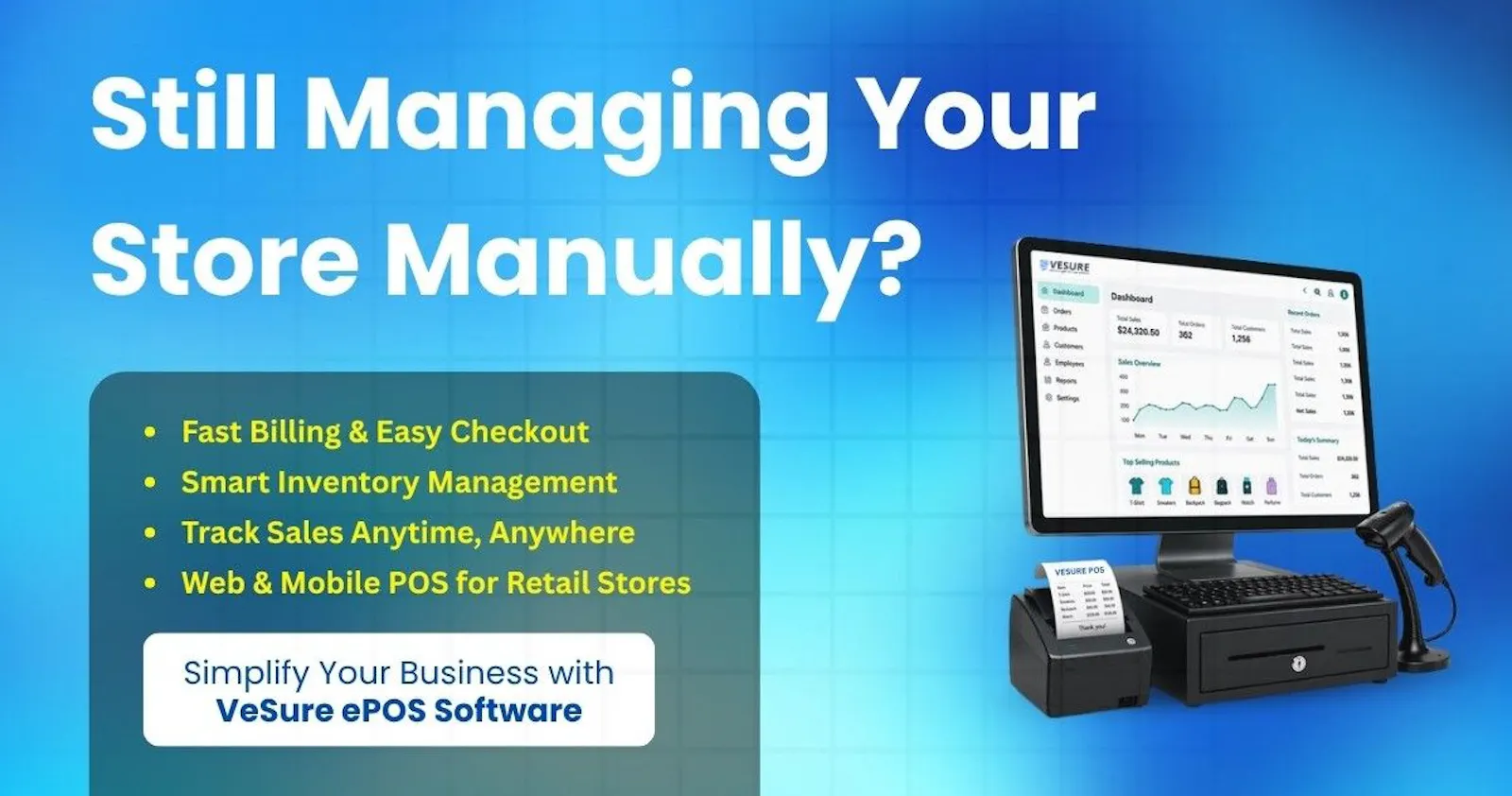 VeSure POS Software screenshot 1