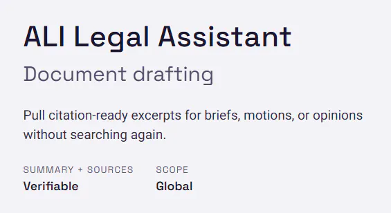 ALI: Intelligent Legal Assistant gallery image