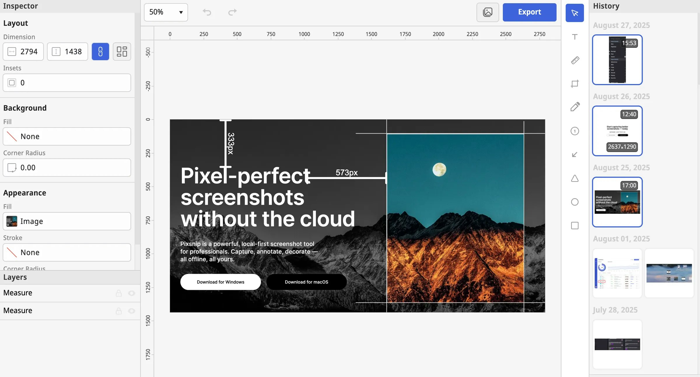Mídia 5 de Pixsnip: capturas de tela inteligentes - Capture, edite e organize capturas de tela