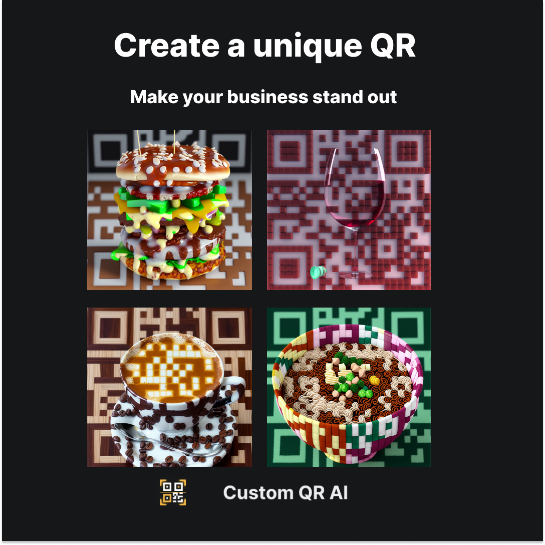 startuptile CustomQR AI-QR codes arts for business