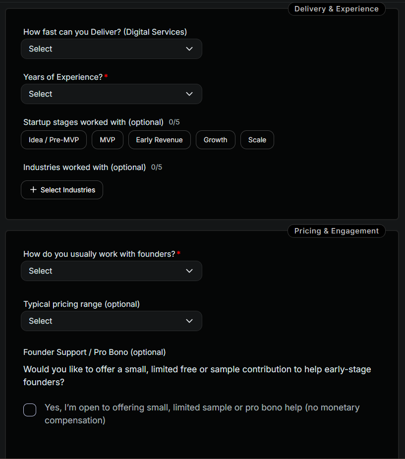 Startup Service Providers Directory gallery image