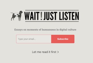 Wait! Just Listen gallery image