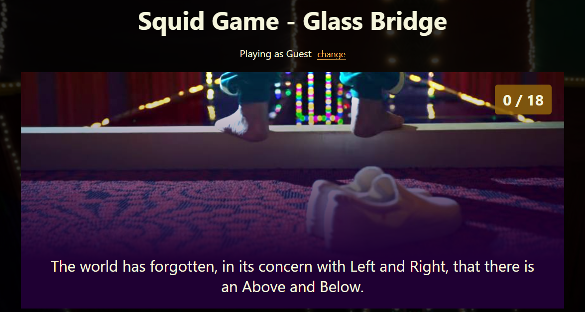 Squid Game - Glass Bridge gallery image