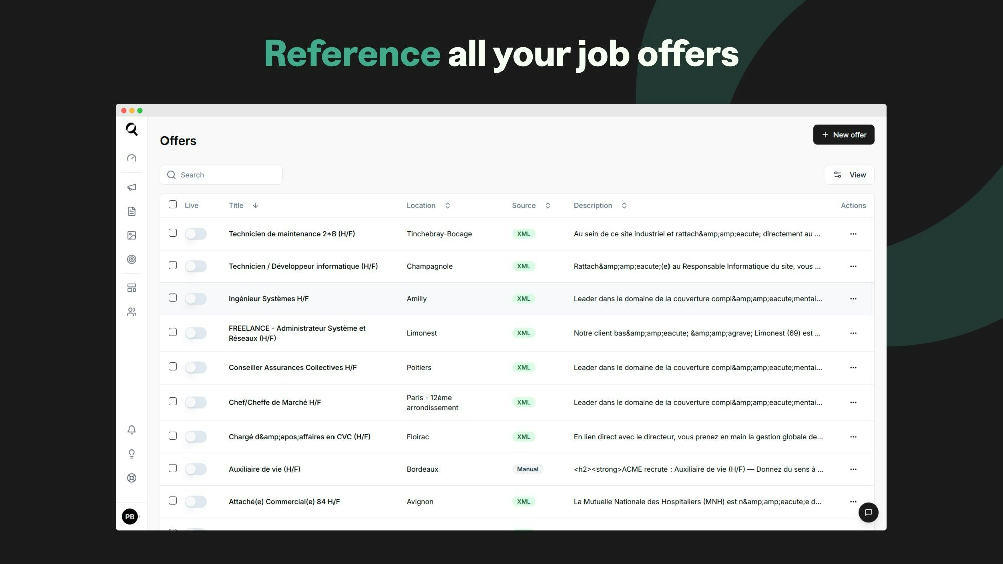Média Seeqle AI Talent CRM - IA qui analyse les candidats en tant qu'expert RH chez les stagiaires 4