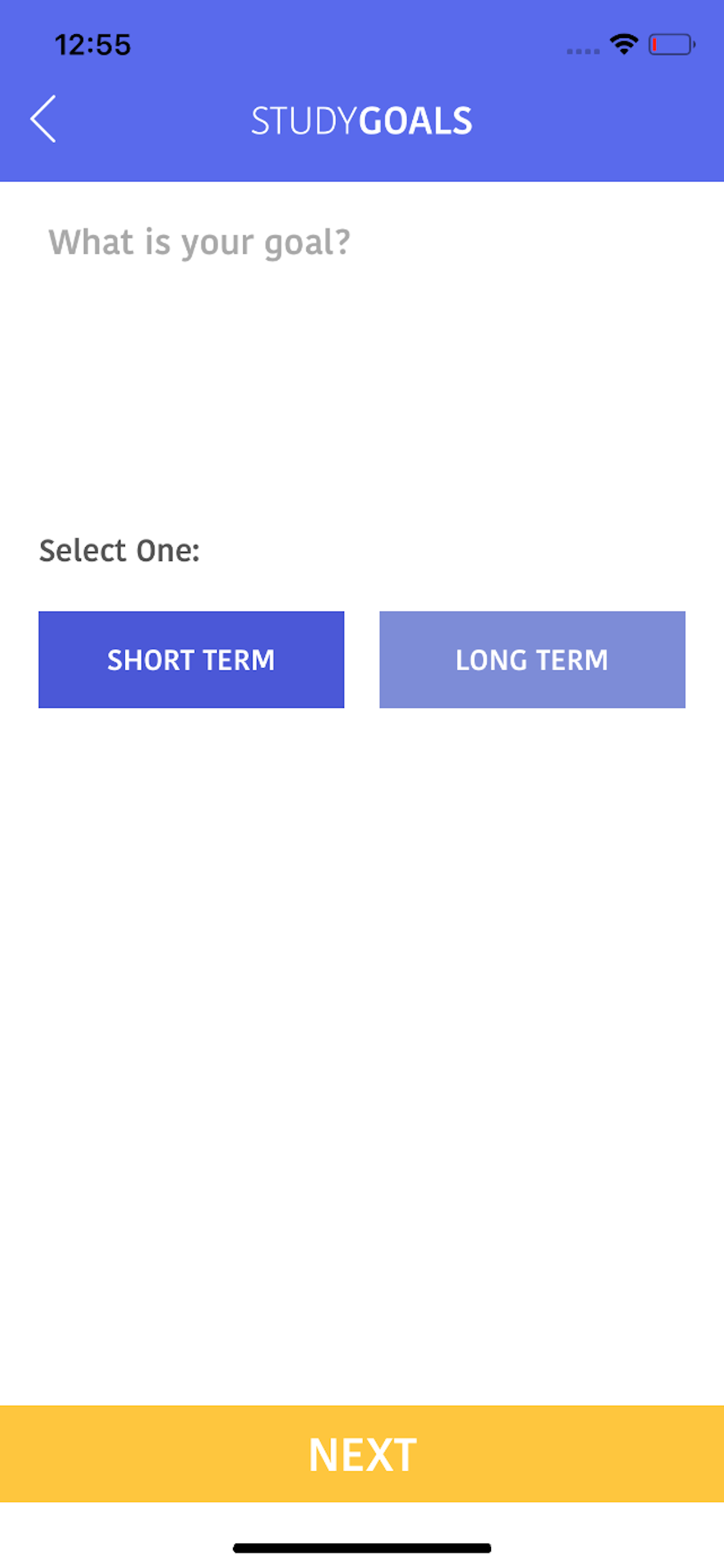 Study Goals App gallery image