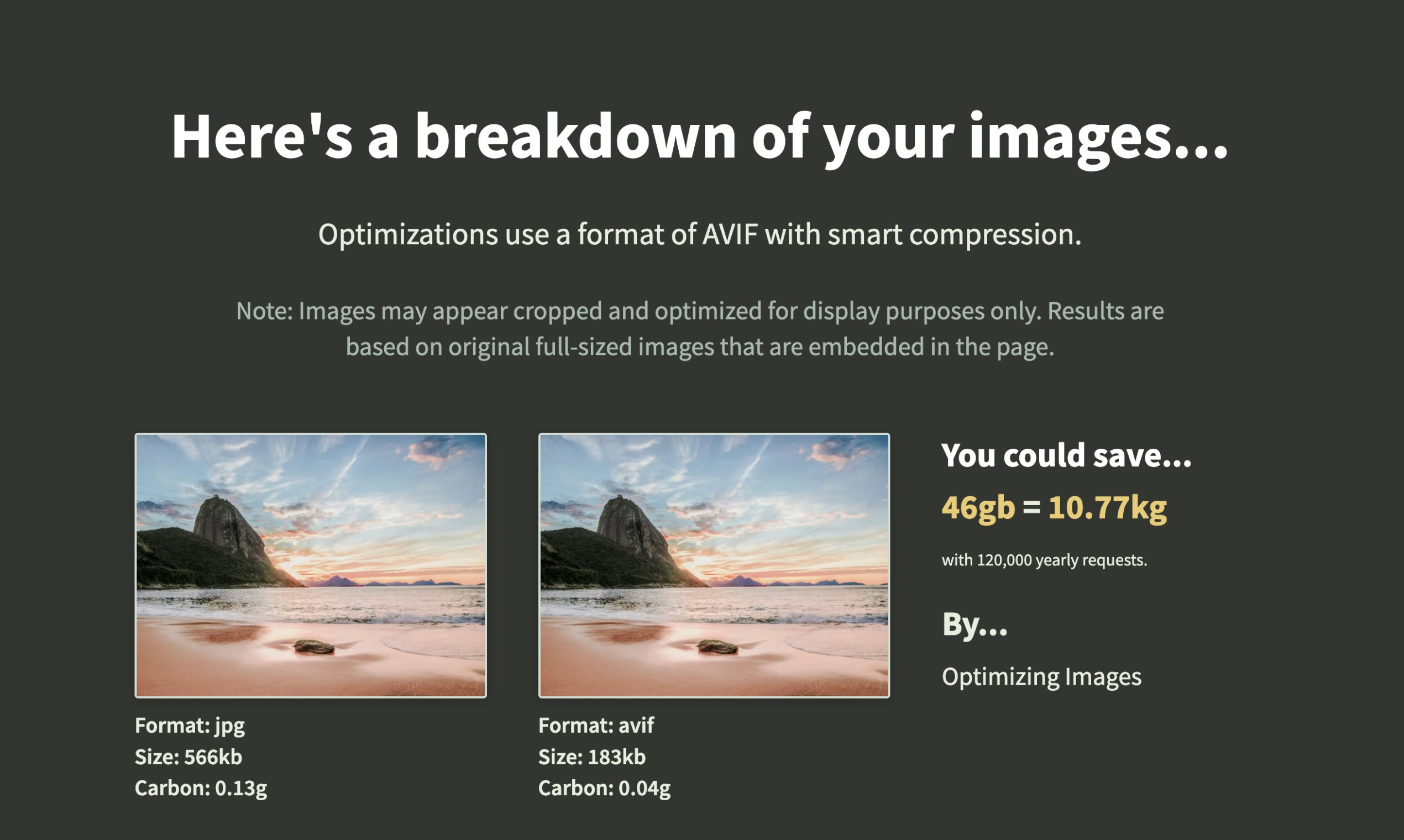 Image Carbon: Optimize & Save the Planet gallery image