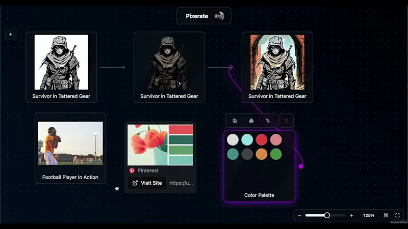 Pixerate screenshot 1 (video preview)