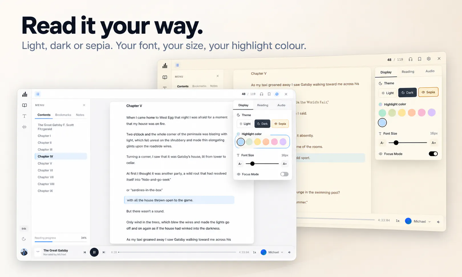Mirent · Every document, out loud gallery image
