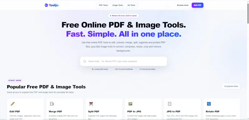 Toolijo screenshot 2