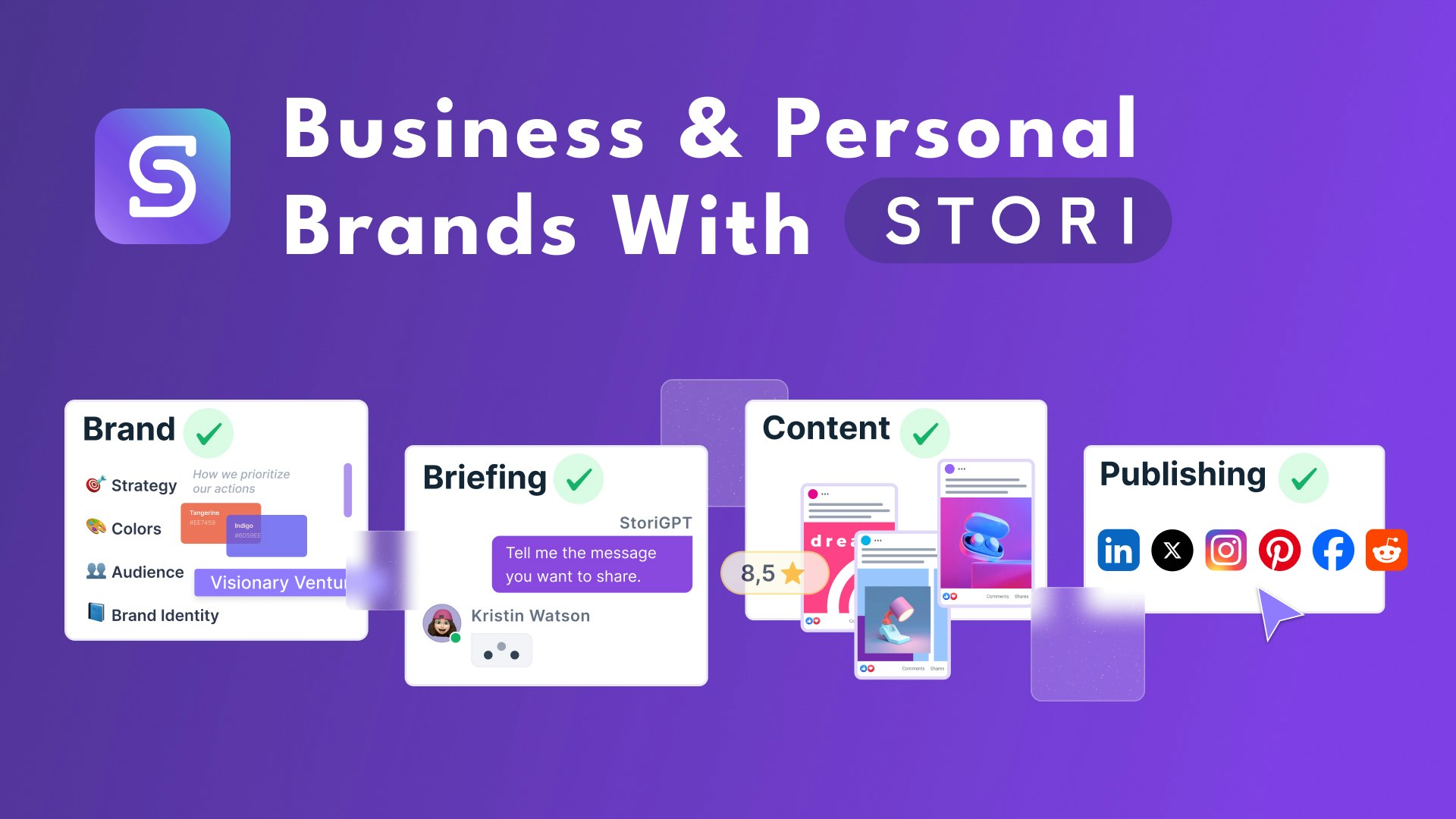 startuptile STORI 2.0-Automated personal and business branding for entrepreneurs