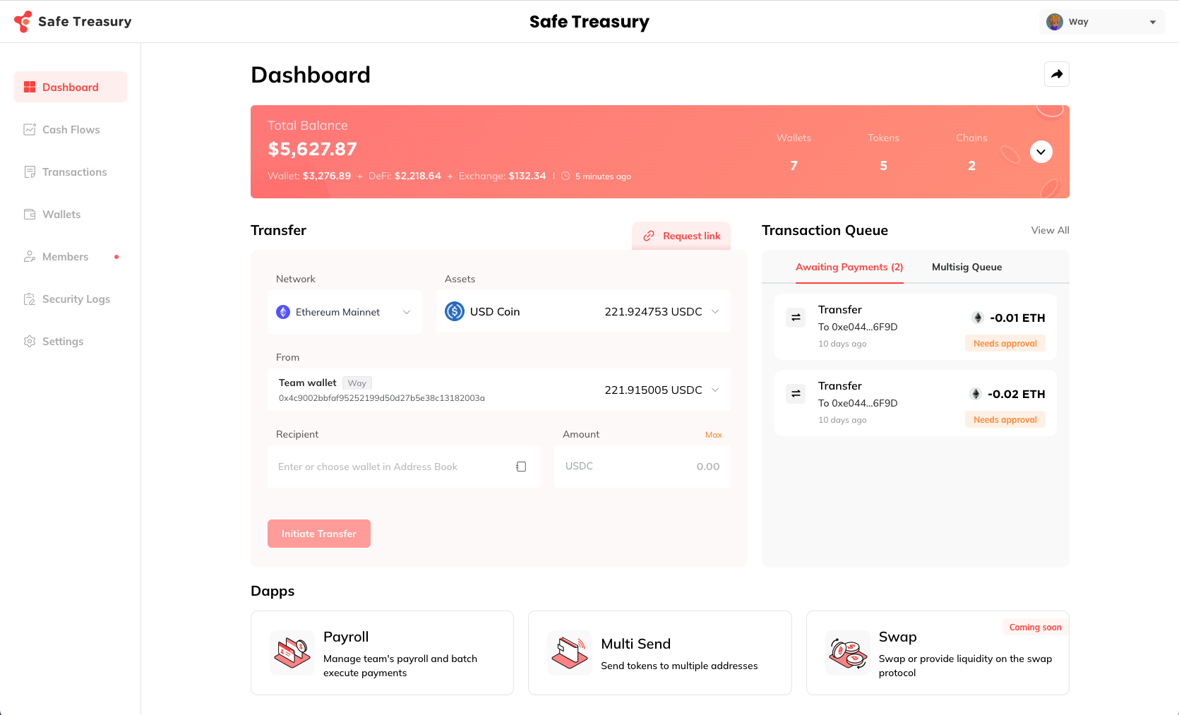 Safe Treasury media 2