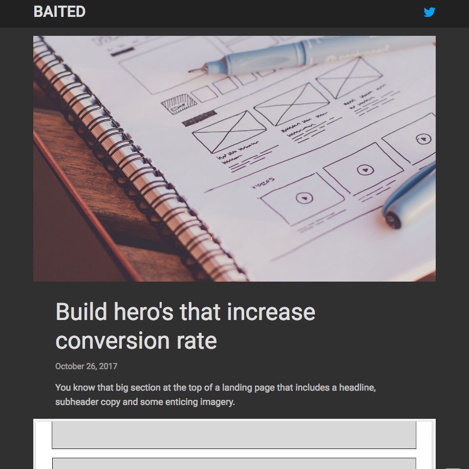 Baited gallery image