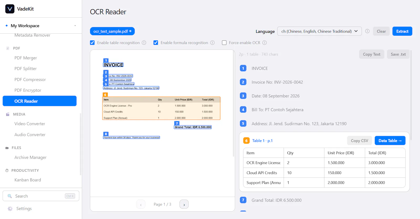 VadeKit screenshot 1