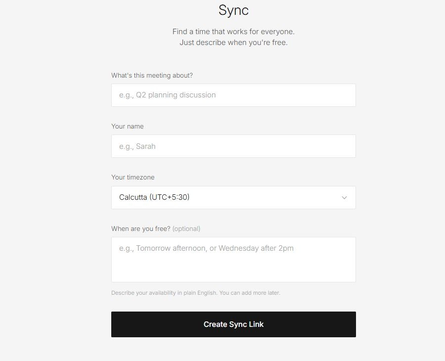Sync