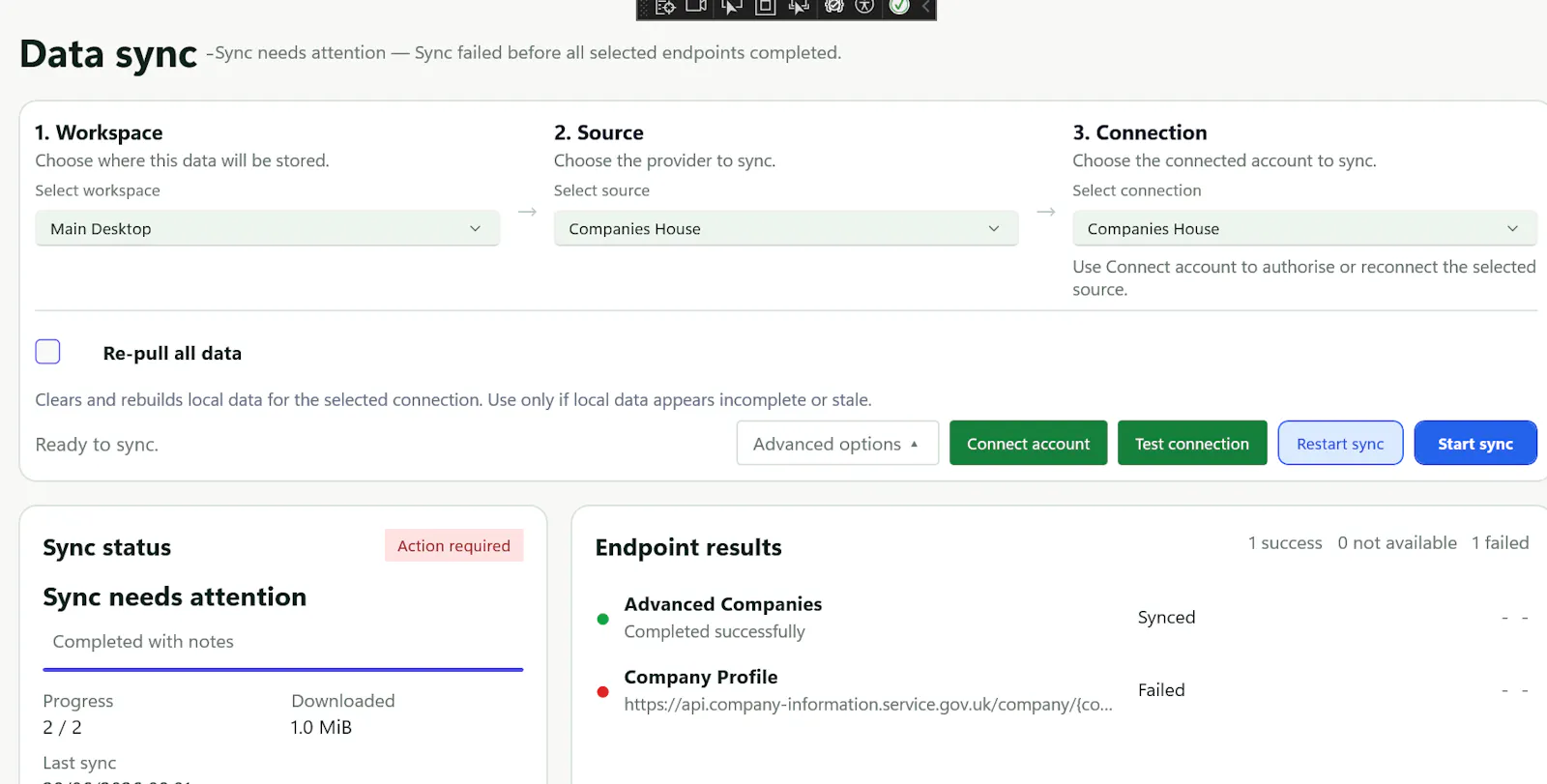 Datplan DataPull screenshot 4